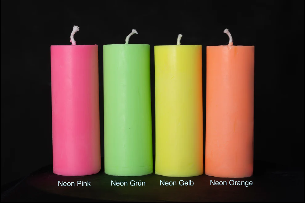 Neon Soy Wax Candle Set – LOW TEMP (4-Pack) - Image 2