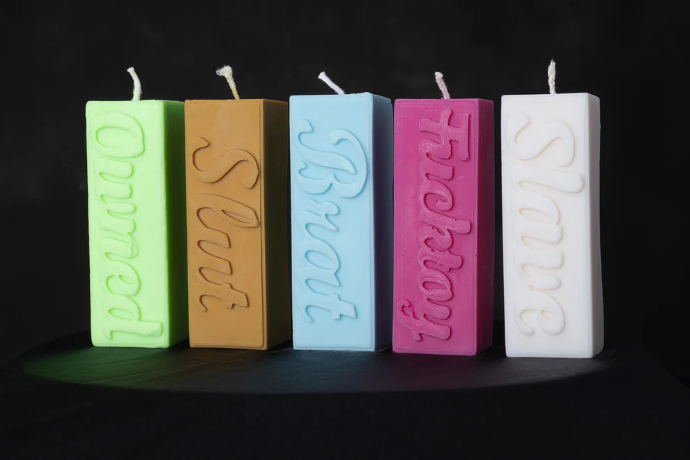 Soy Wax Word Candle – LOW TEMP